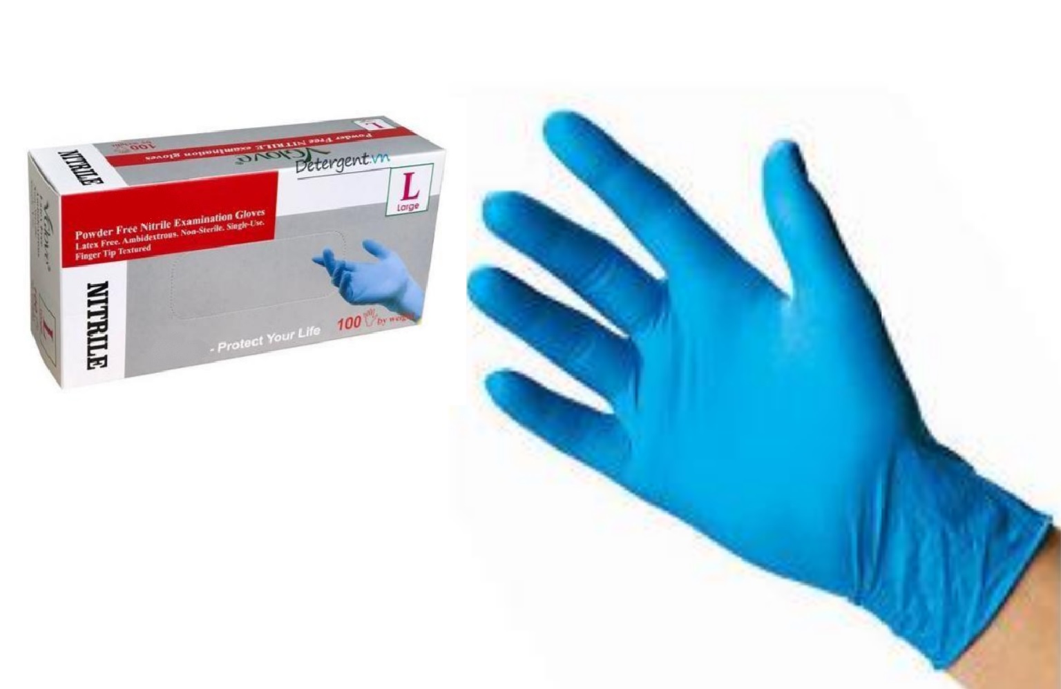 Non-Sterile Powder Free Nitrile Glove